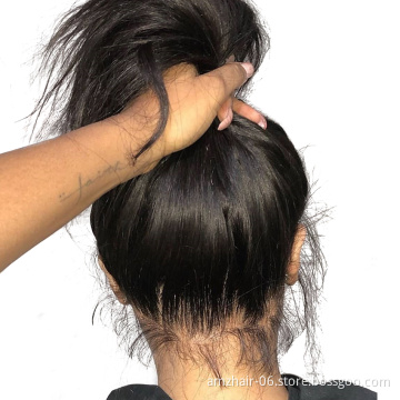 Hd Full 360 Lace Frontal Wig Raw Brazilian Virgin Body Wave Human Hair Transparent Lace Front Wig Natural Human Hair Wig Vendor